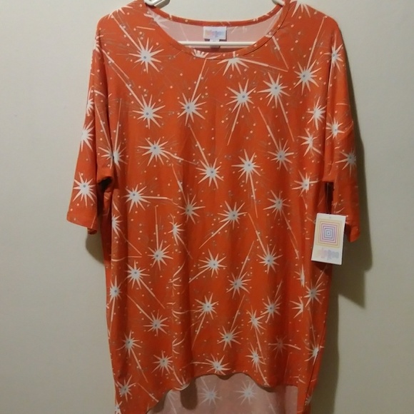 LuLaRoe Tops - NWT Irma firecracker LulaRoe top